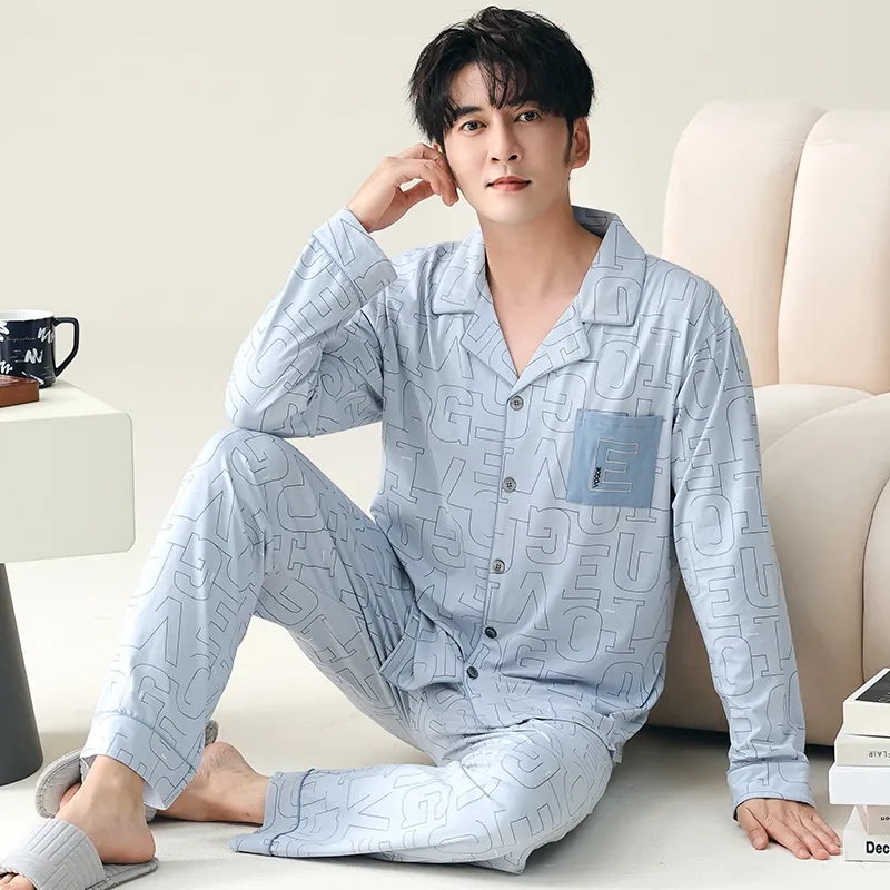 Huggy Kissy Men Pajama Sets-10