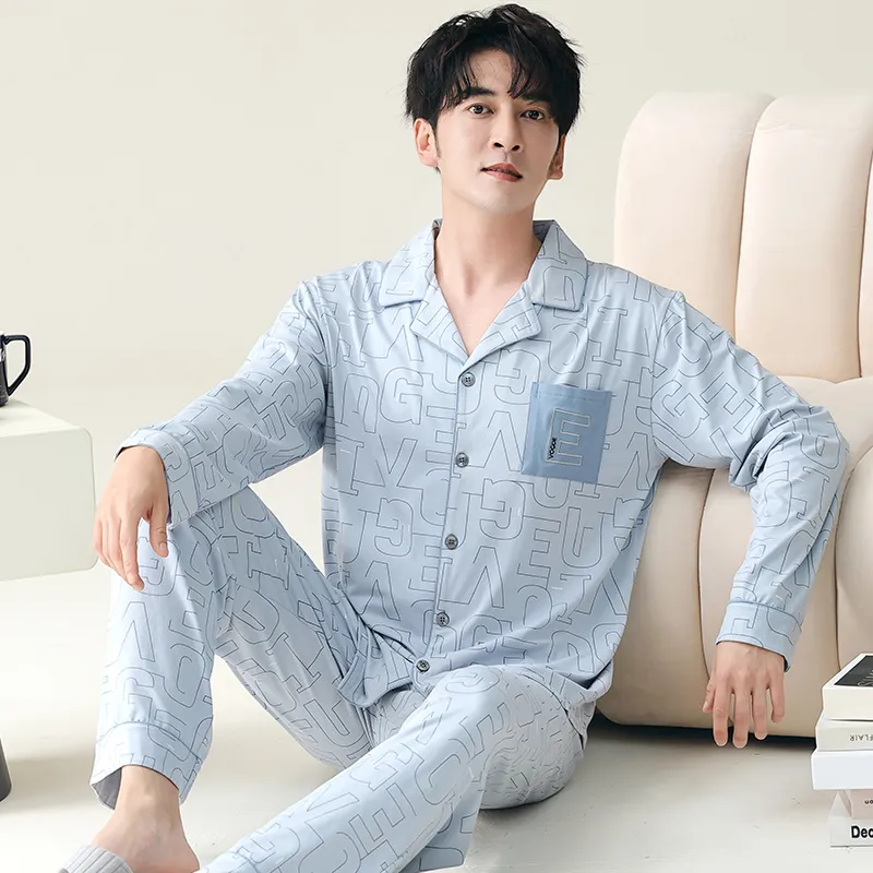Huggy Kissy Men Pajama Sets-8