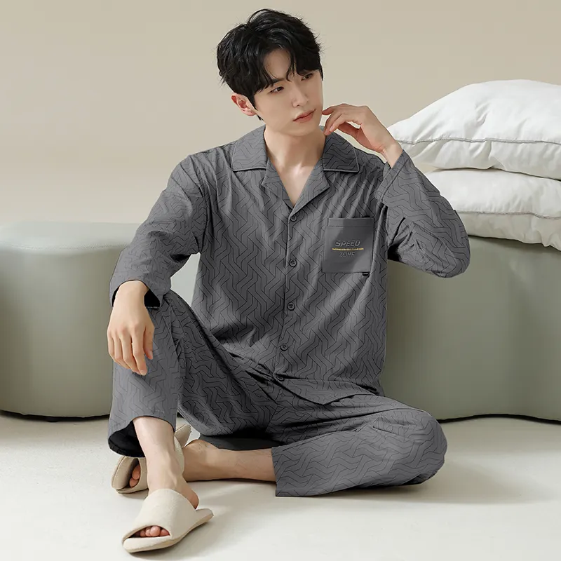 Huggy Kissy Men Pajama Sets-10