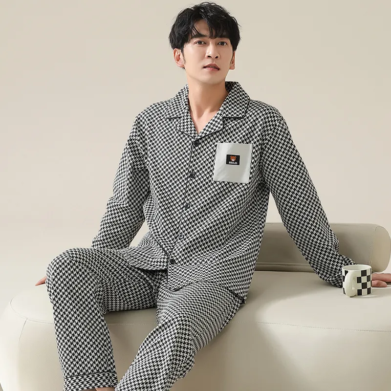 Huggy Kissy Men Pajama Sets-20