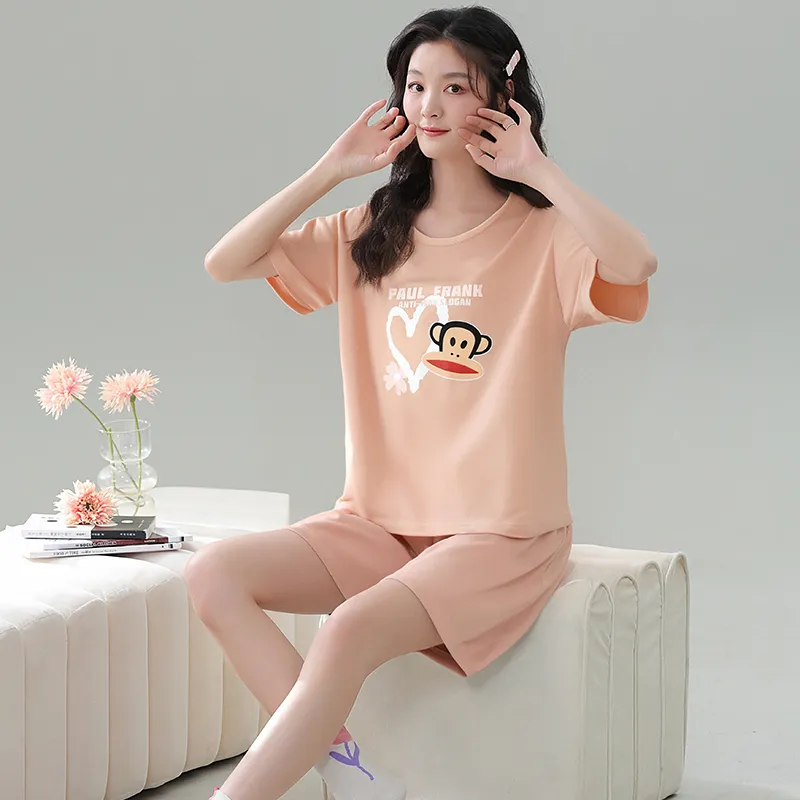 PAUL FRANK Pajama Set Women's Light Pink-1