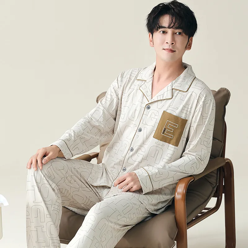 Huggy Kissy Men Pajama Sets-3