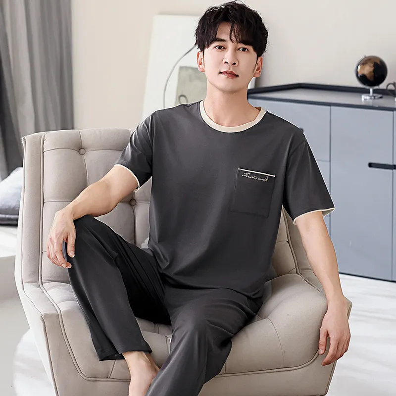 Huggy Kissy Men Pajama Sets-22