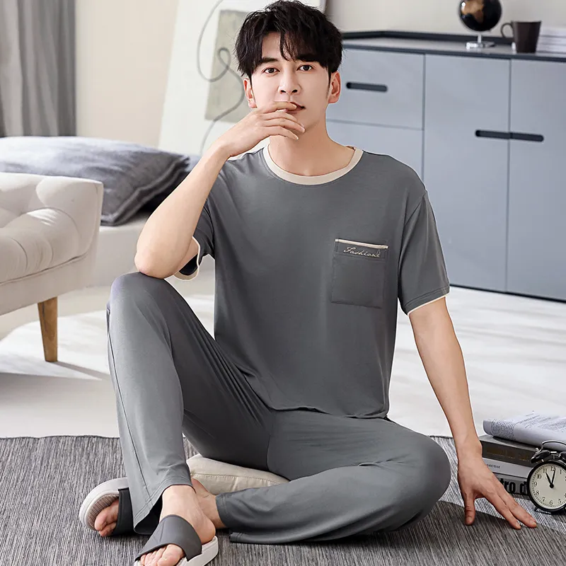 Huggy Kissy Men Pajama Sets-25