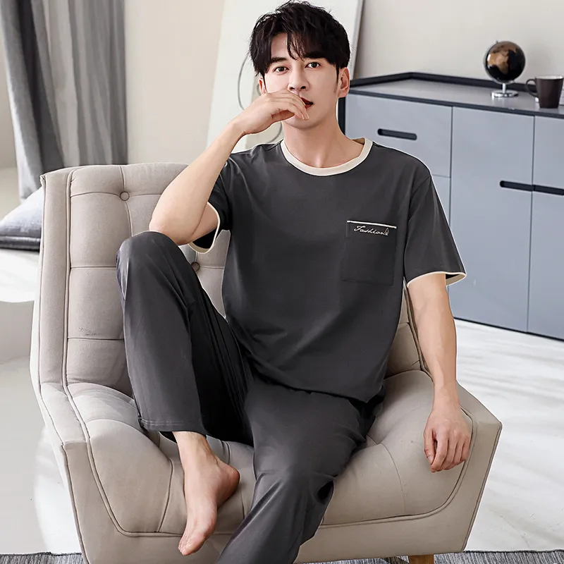 Huggy Kissy Men Pajama Sets-23