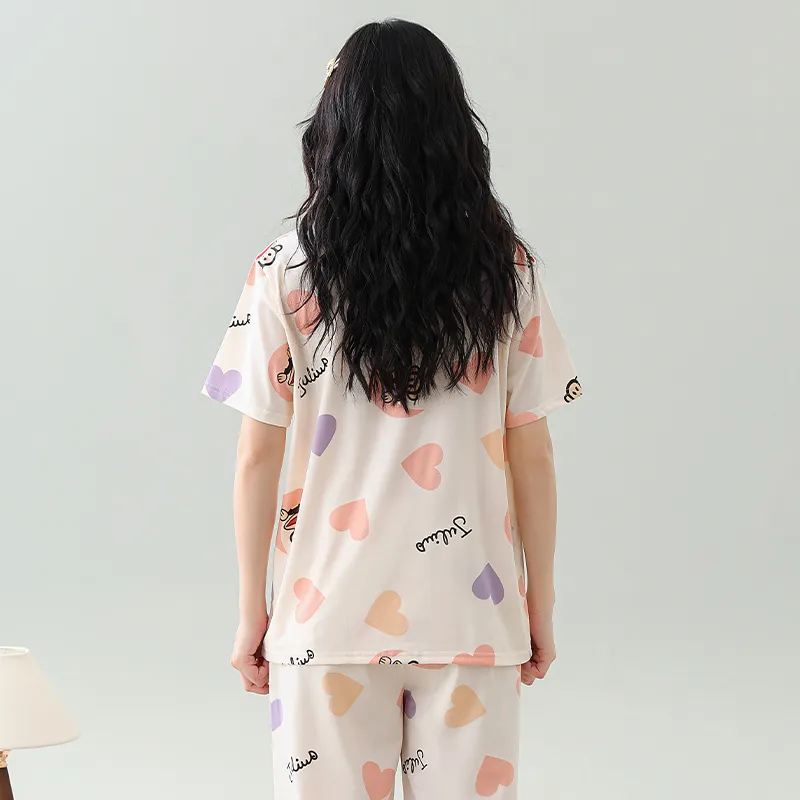 PAUL FRANK Pajama Set Women's Apricot-1