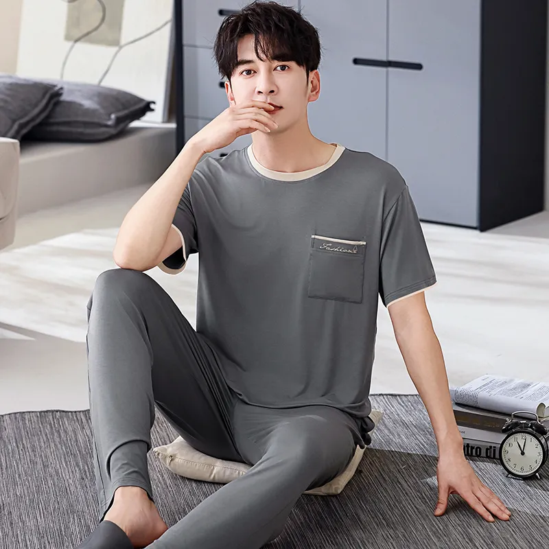 Huggy Kissy Men Pajama Sets-27