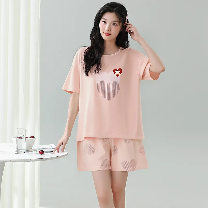 PAUL FRANK Pajama Set Women's Light Pink-5