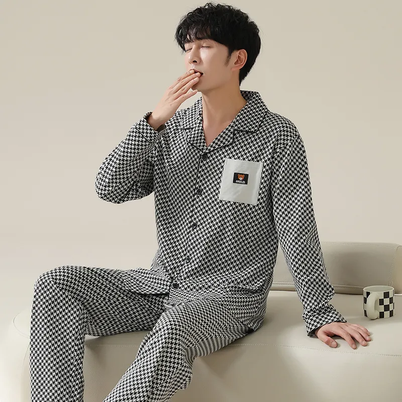 Huggy Kissy Men Pajama Sets-21
