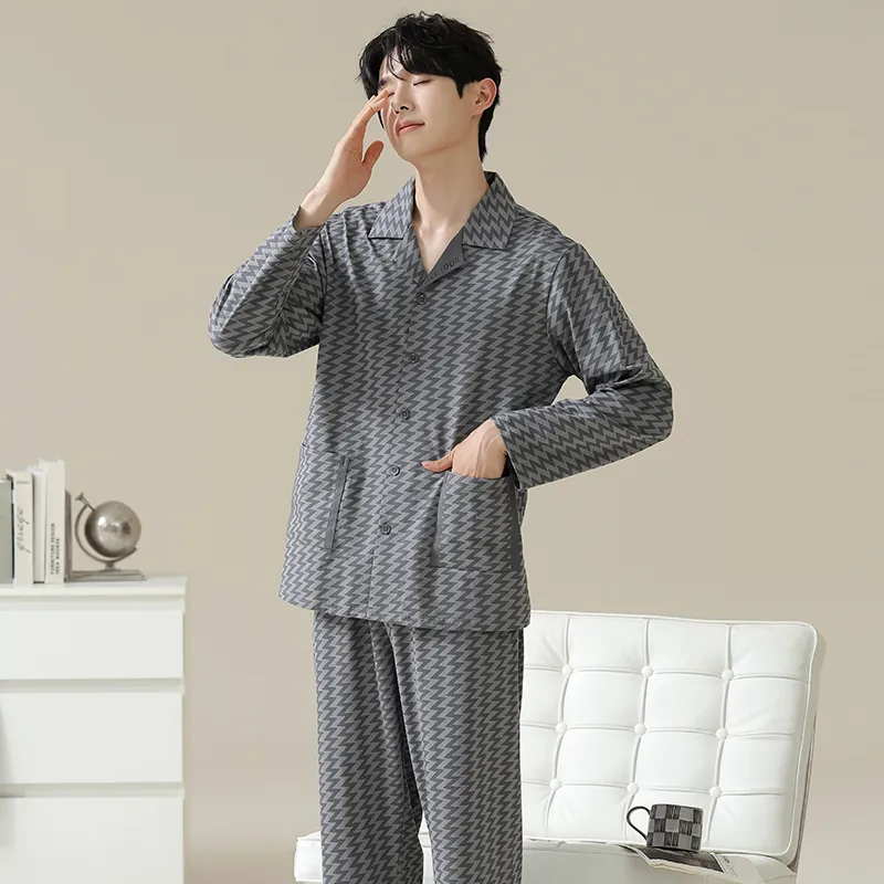 Huggy Kissy Men Pajama Sets-7