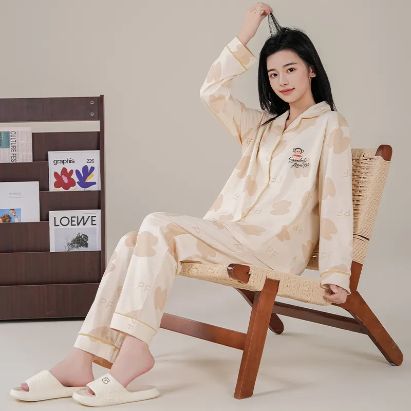 PAUL FRANK Pajama Set Women's Apricot-1