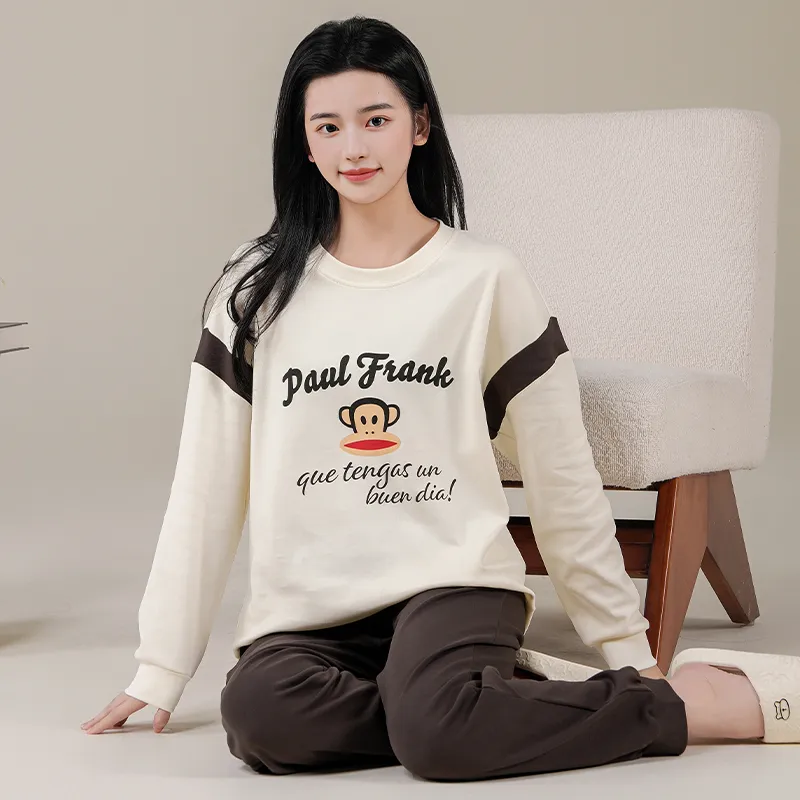PAUL FRANK Pajama Set Women's Apricot-4
