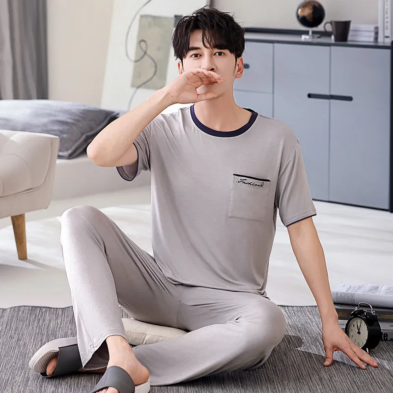 Huggy Kissy Men Pajama Sets-33