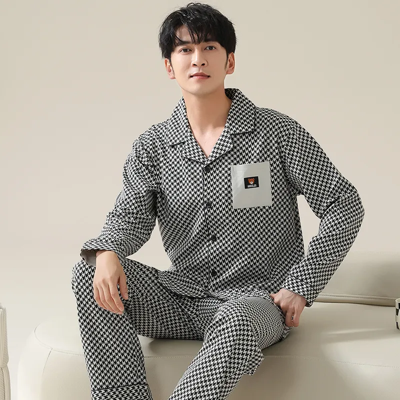 Huggy Kissy Men Pajama Sets-19