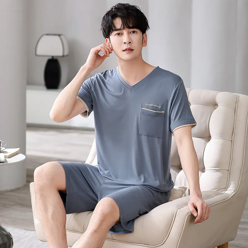 Huggy Kissy Men Pajama Sets-22
