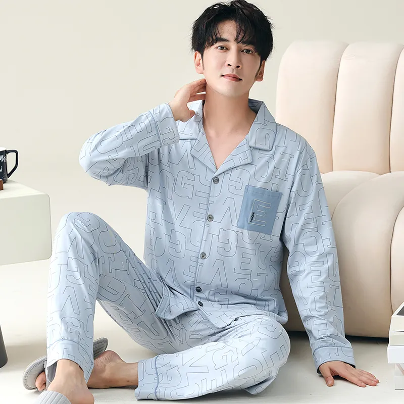 Huggy Kissy Men Pajama Sets-7