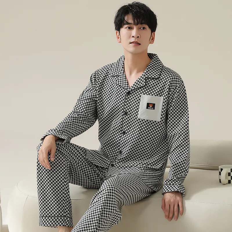 Huggy Kissy Men Pajama Sets-22