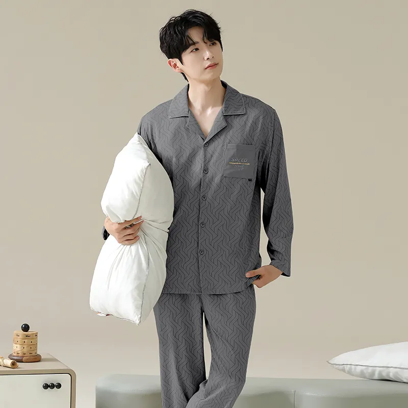 Huggy Kissy Men Pajama Sets-8