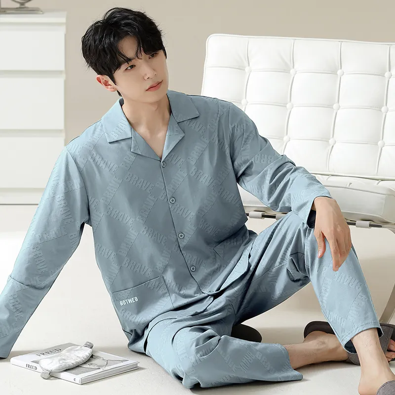 Huggy Kissy Men Pajama Sets-4