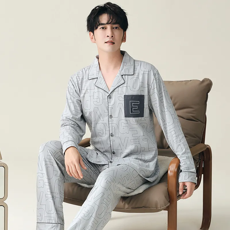 Huggy Kissy Men Pajama Sets-16