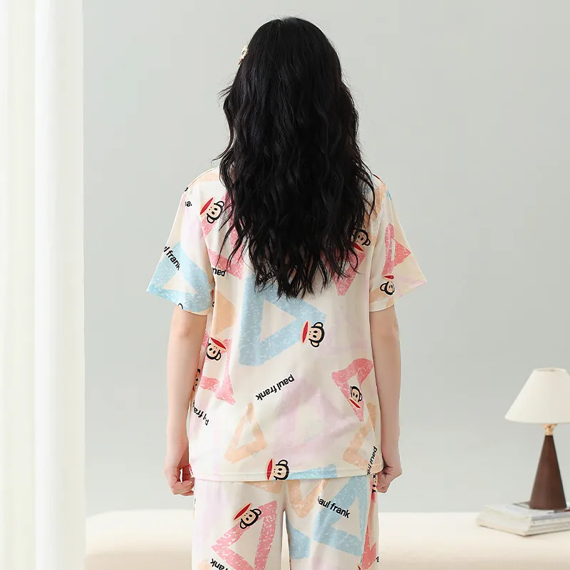 PAUL FRANK Pajama Set Women's Apricot-1