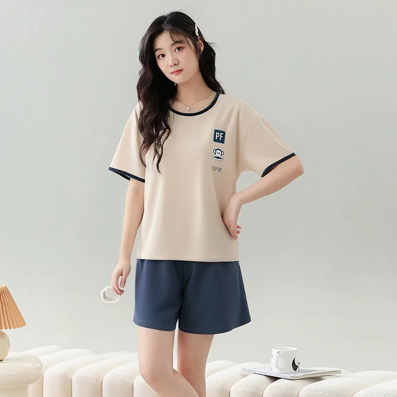 PAUL FRANK Pajama Set Women's Apricot-2