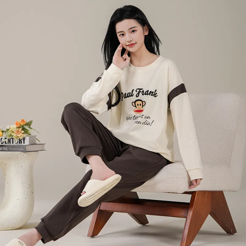 PAUL FRANK Pajama Set Women's Apricot-2