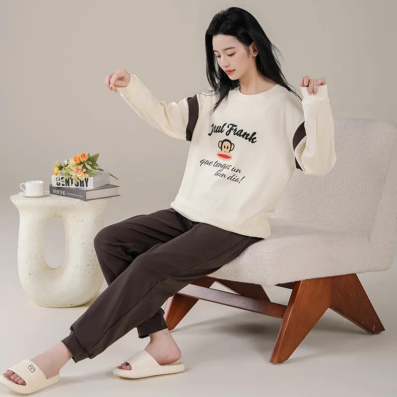 PAUL FRANK Pajama Set Women's Apricot-5