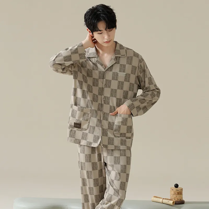 Huggy Kissy Men Pajama Sets-8