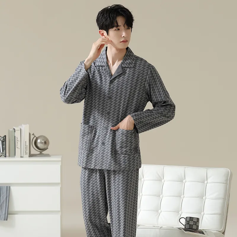 Huggy Kissy Men Pajama Sets-8