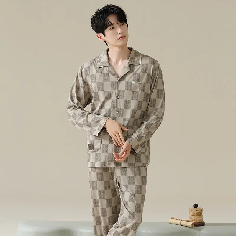Huggy Kissy Men Pajama Sets-7