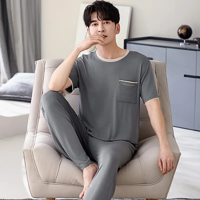 Huggy Kissy Men Pajama Sets-29