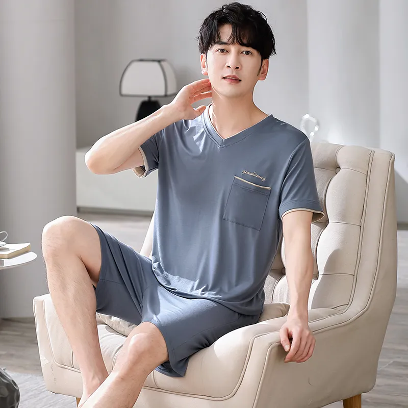 Huggy Kissy Men Pajama Sets-24