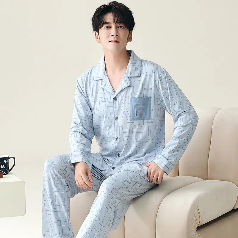 Huggy Kissy Men Pajama Sets-9
