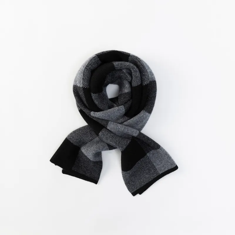 NAVIGARE Sheep Wool Knit Scarves Unisex-6