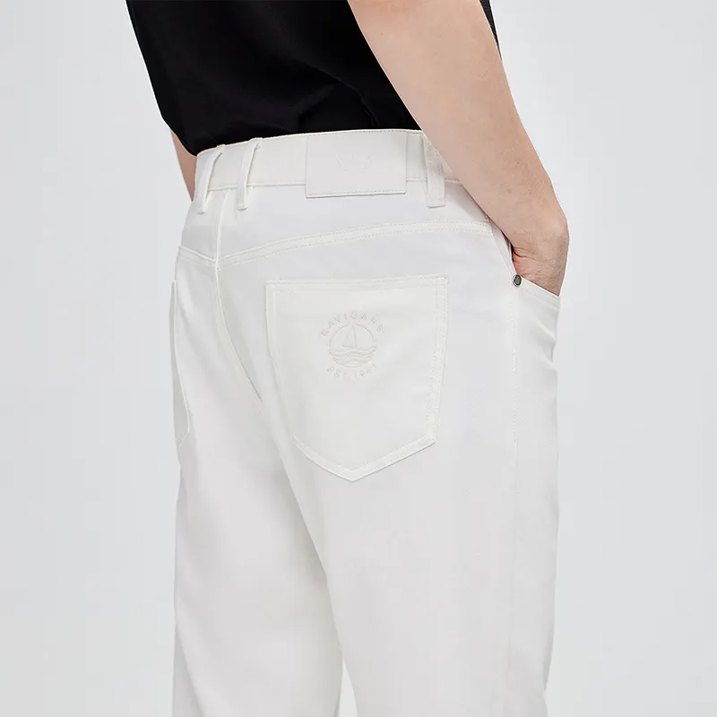 NAVIGARE Jeans Men's Tech White-5