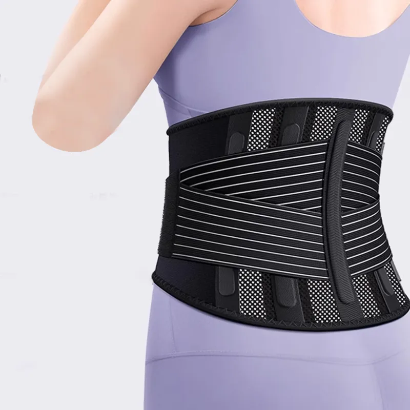 ZEAMO Back Support Braces Compression Protective And Breathable White, Black Unisex-6