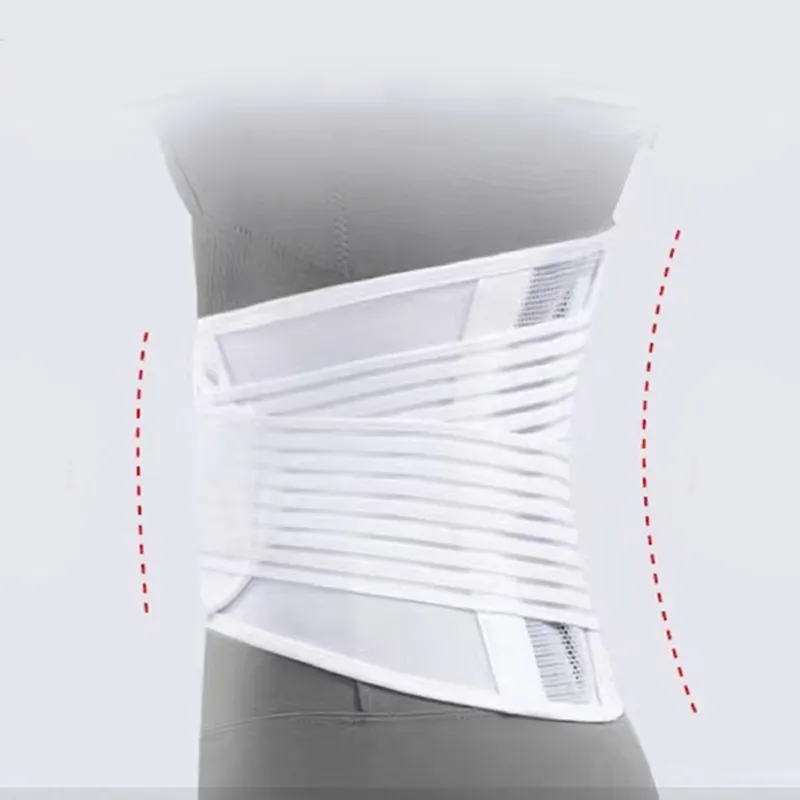 ZEAMO Back Support Braces Compression Protective And Breathable White, Black Unisex-2
