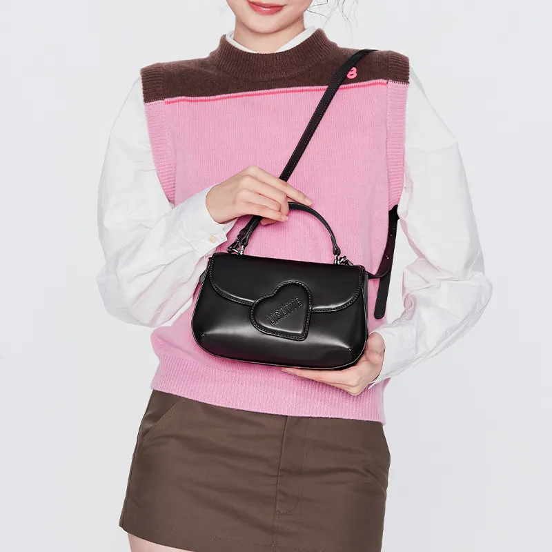 ONE TIME PU Portable One Shoulder Crossbody Backpack Small Size Women's Multicolor-5