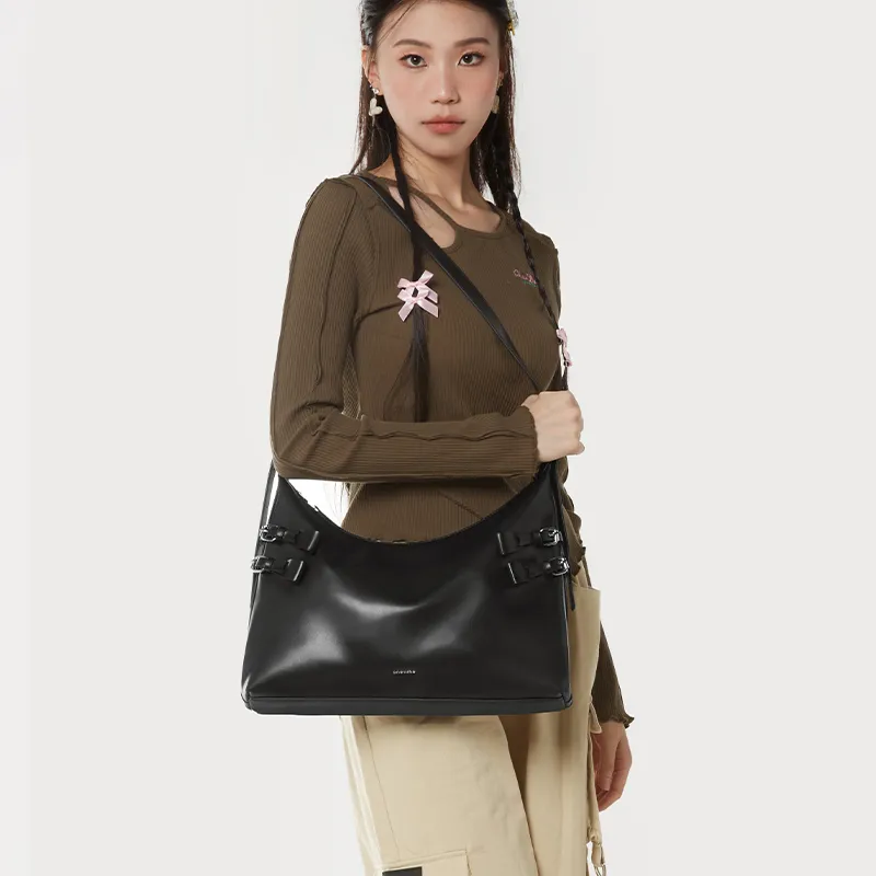 ONE TIME Synthetic Leather Shoulder Bag, Tote Bag Regular Women's Multicolor-7