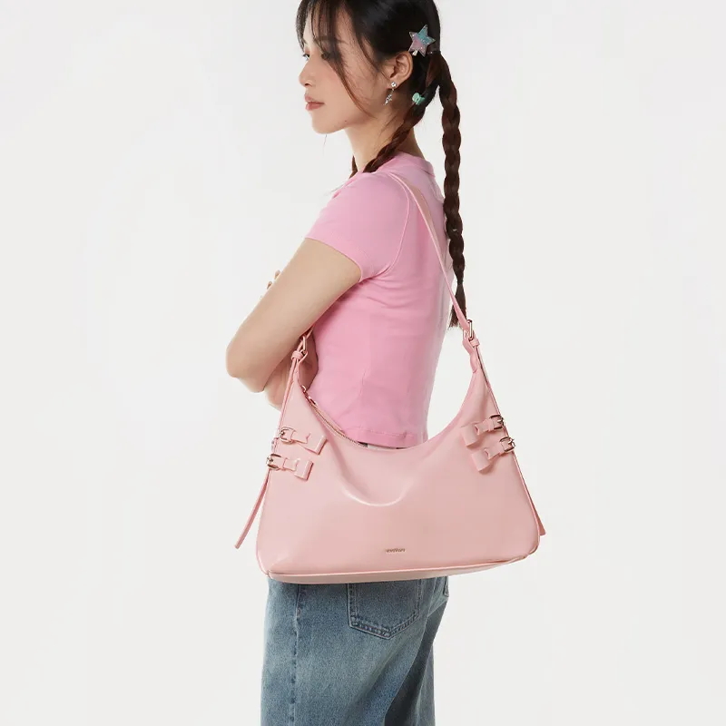 ONE TIME Synthetic Leather Shoulder Bag, Tote Bag Regular Women's Multicolor-4
