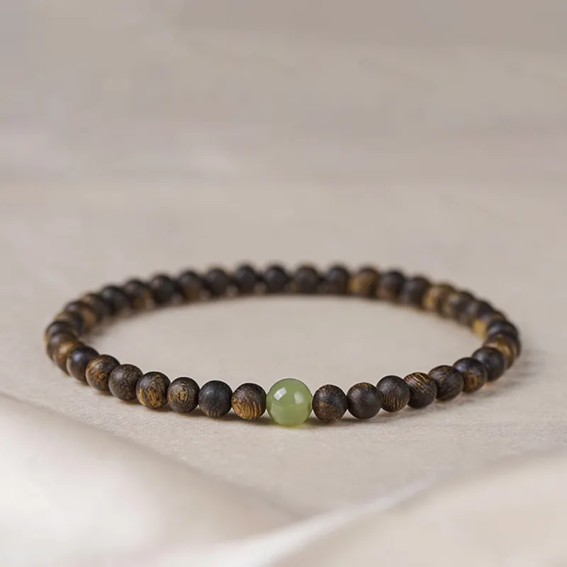 Seven Little Craftsmen Agarwood Bracelets Unisex-1