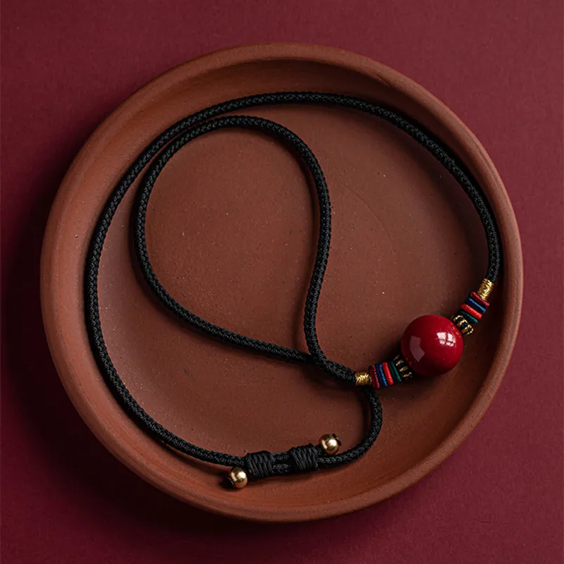 Seven Little Craftsmen Jade Necklaces Unisex-2