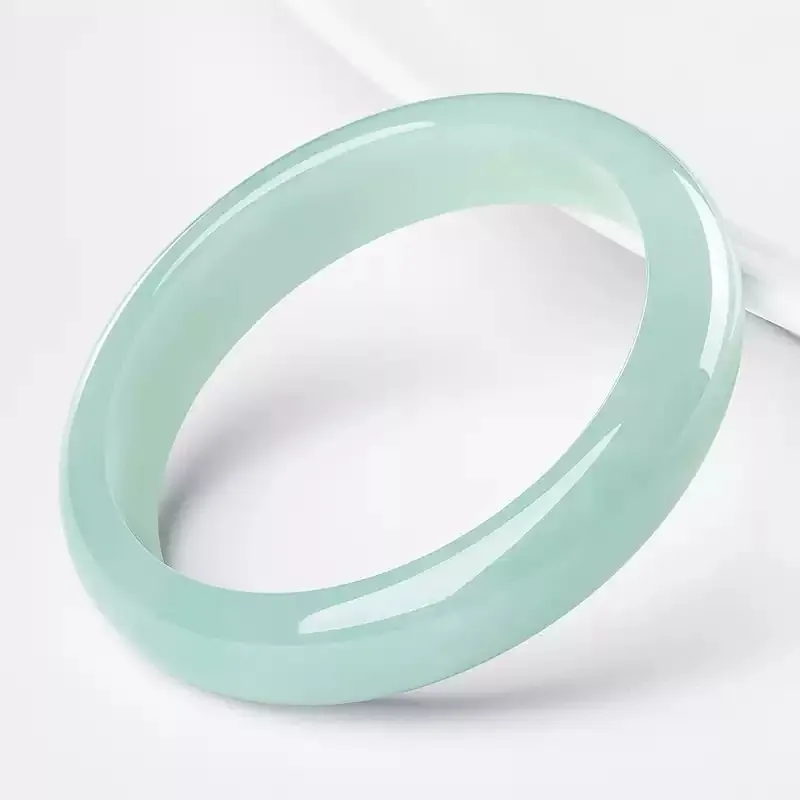 Seven Little Craftsmen Glutinous Jade Jadeite Bangles Women's-2