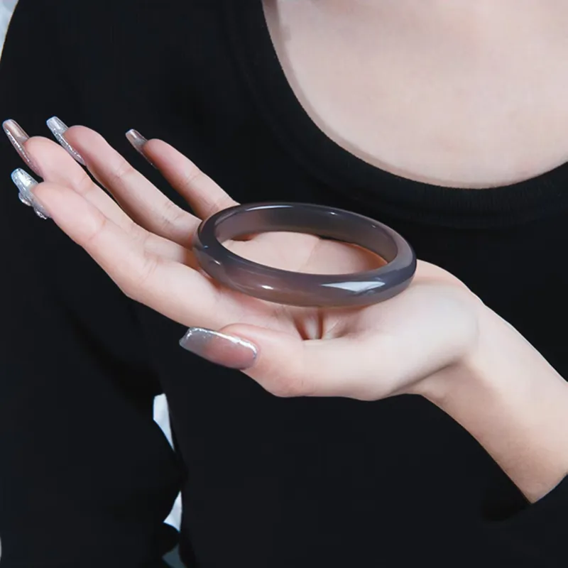 Seven Little Craftsmen Chalcedony Bangles Women's-2