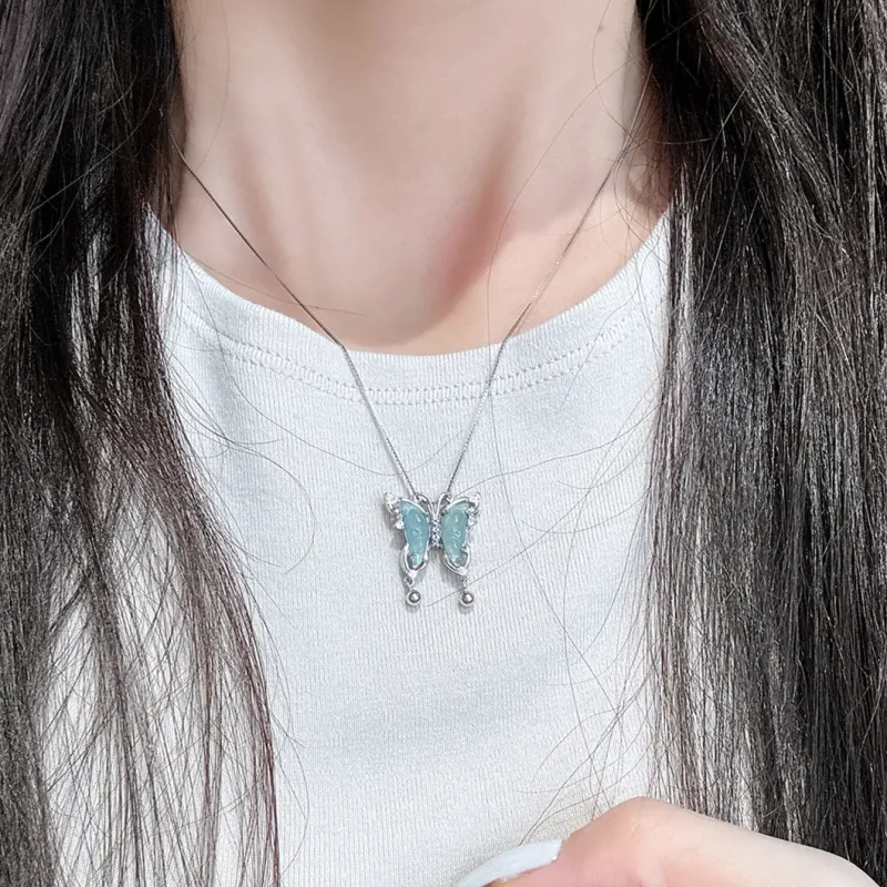Seven Little Craftsmen Glutinous Jade Jadeite Necklaces Women's-2