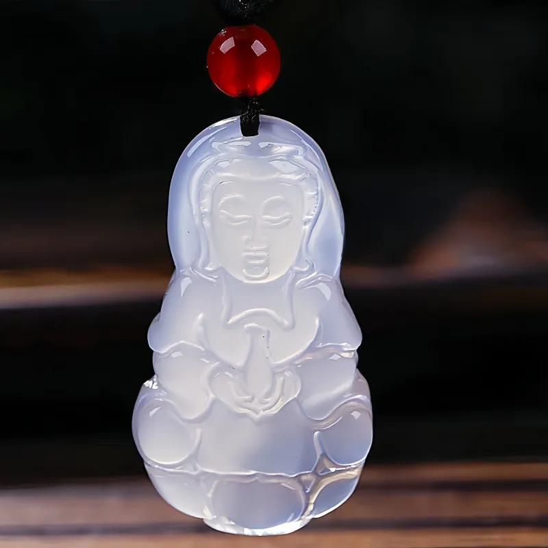 Seven Little Craftsmen Agate Jade Pendants Unisex-1