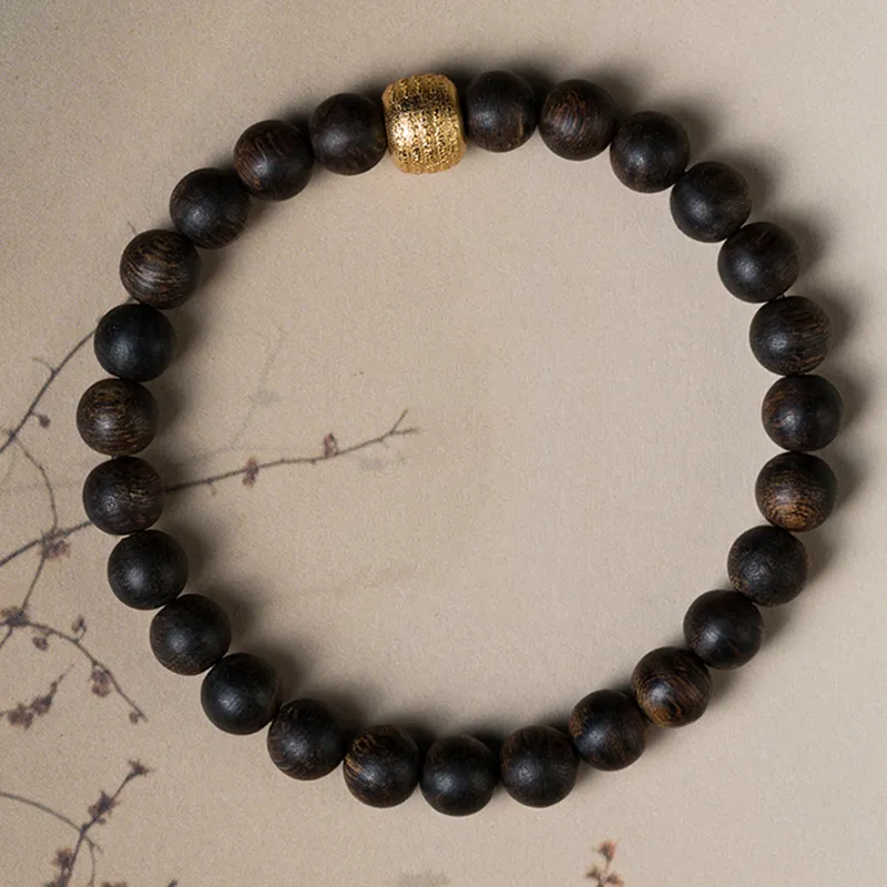 Seven Little Craftsmen Agarwood Bracelets Unisex-5