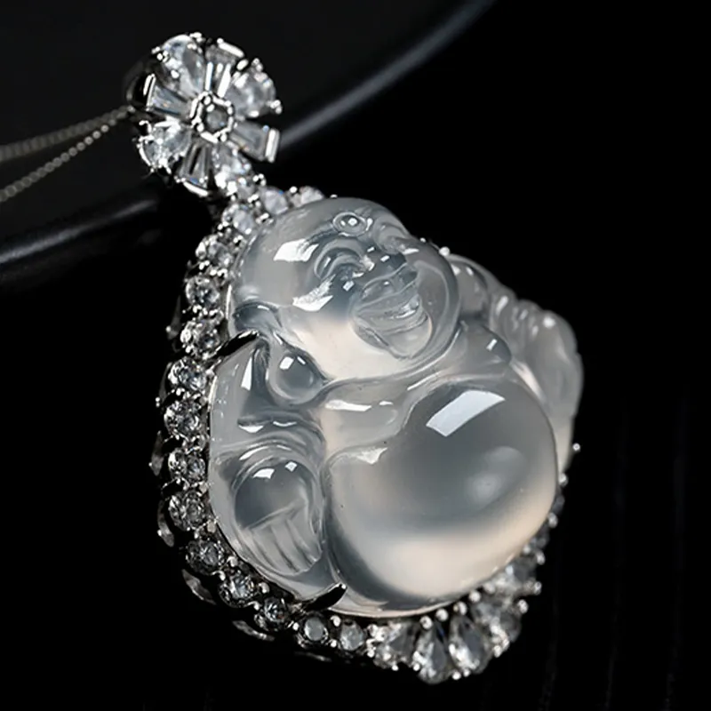Seven Little Craftsmen Chalcedony Necklaces Women's-3