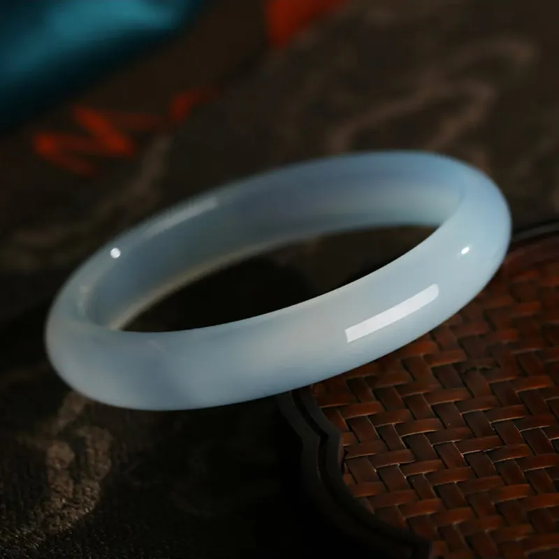 Seven Little Craftsmen Chalcedony Bangles Women's-5